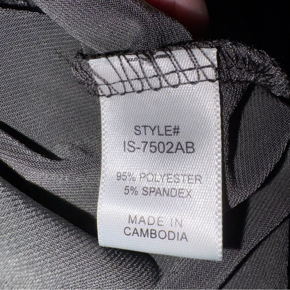 Zenana Outfitters Gray A-Line Midi Skirt NWOT - Picture 3 of 3